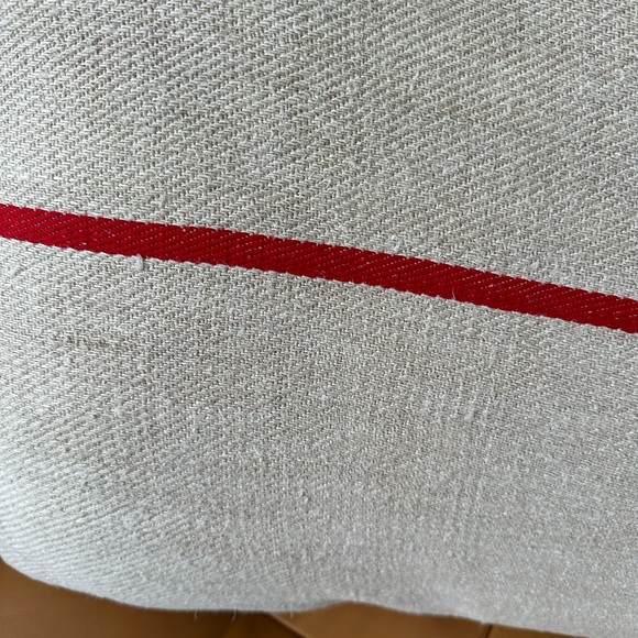 Vintage Feed Bag Pillow - Picture 4 of 10